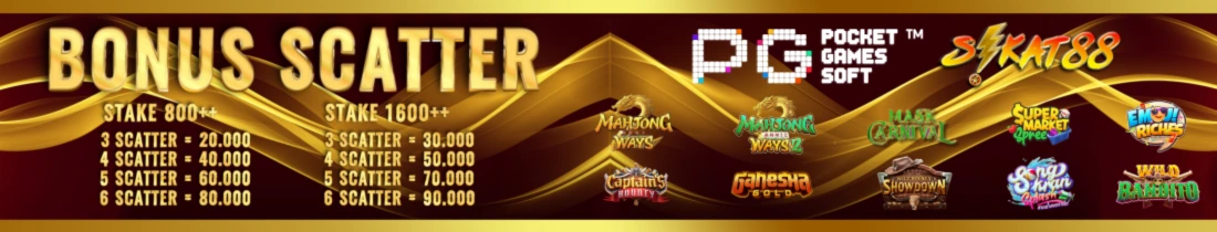 BONUS SCATTER POCKET GAME SOFT SIKAT88